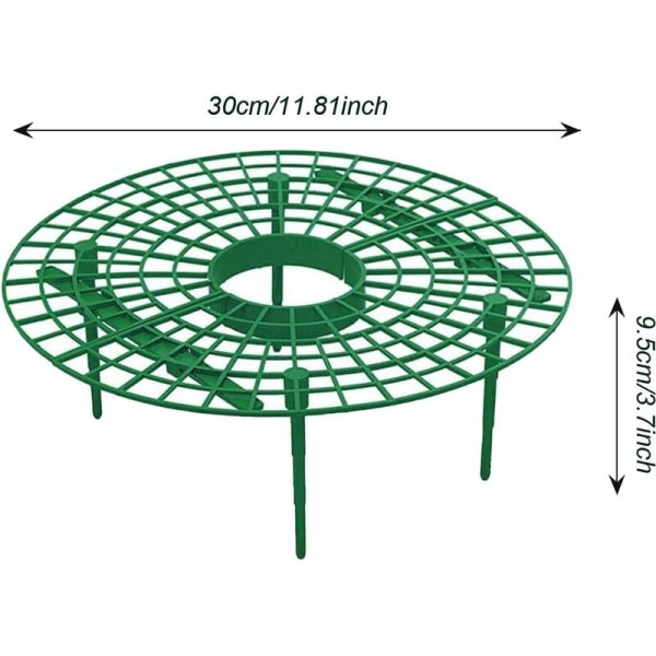 Avtagbara jordgubbshållare i plast för jordgubbsplantor， 10-pack szq