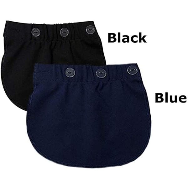 (2 stk) Graviditetsbukser Midjeforlenger Graviditetsbukser Utvider Stretchbukser Midje Justerbare Bukser Utvider Jeans Graviditetsbukser - Perfekt
