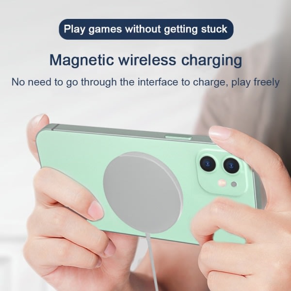 CDQ MagSafe Laddare för Apple iPhone Magnetisk trådlös laddningsplatta