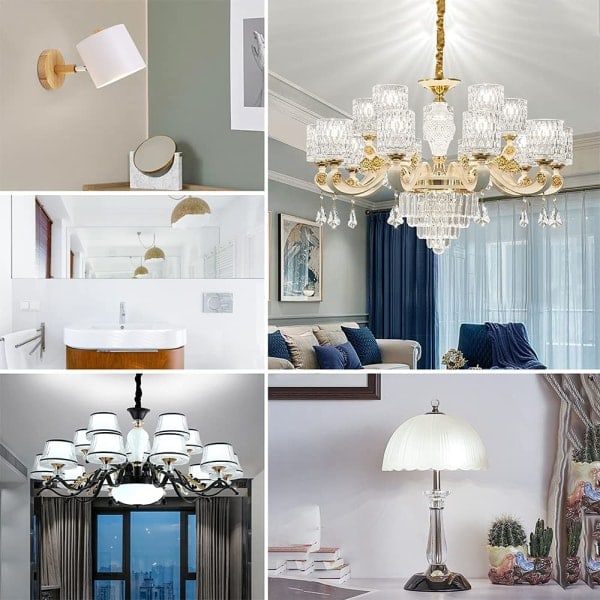 E14 LED-lampor Kallt vitt, 16W 100W Halogenekvivalent 6-pack