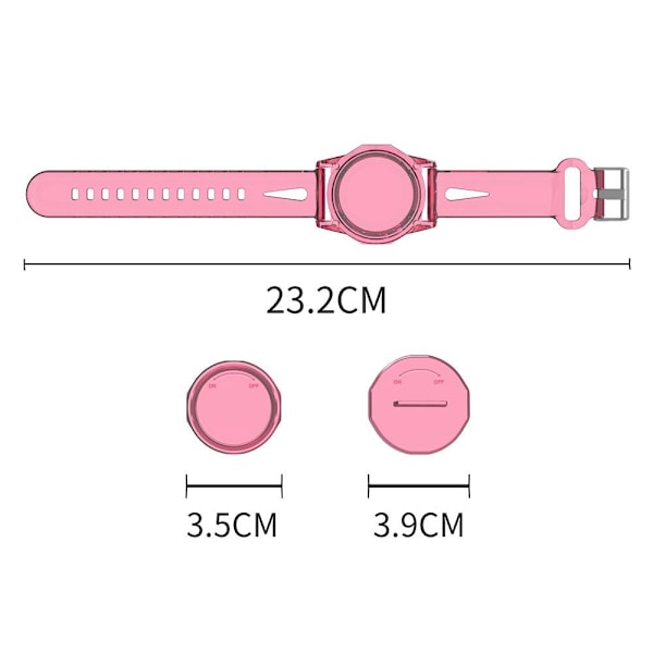 Barnklockarmband Barn GPS-armband TRANSPARENT transparent