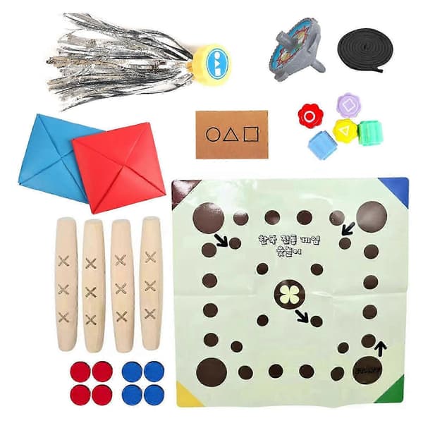 Squid Game, Squid Game, Squid Game Set, Squid Game Spel_tfrf