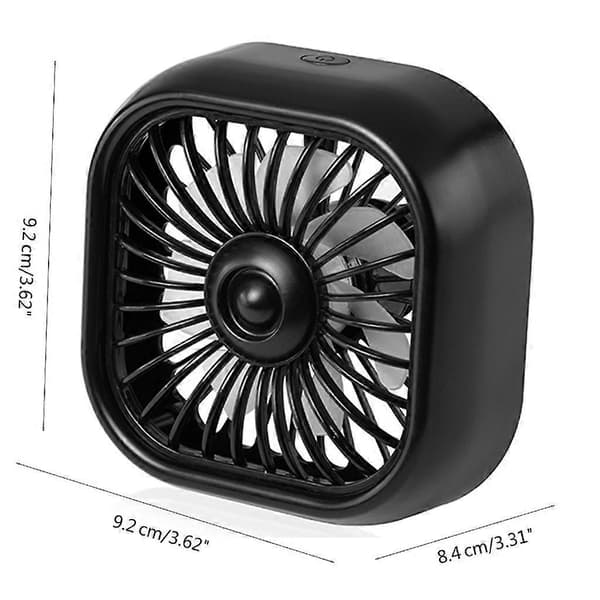 Bærbar Bilventilator USB-ventilator Køleventilator Luftcirkulationsventilatorer til Bil Lastbil_tfrf