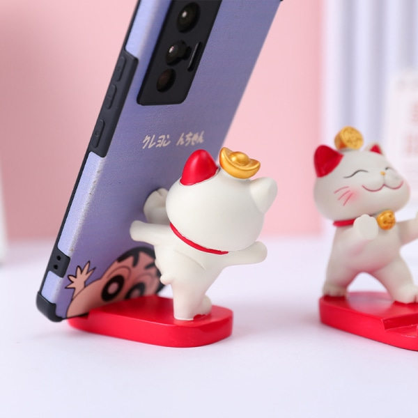 CDQ Universal Mobiltelefonhållare Lucky Cat Telefonhållare A