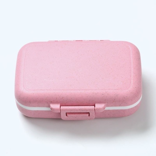 dosett pillerask medicin ask piller dosett 6 fack rosa rosa