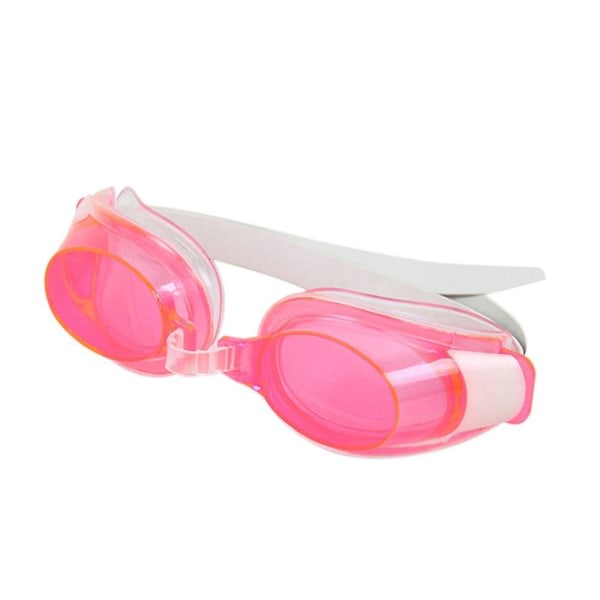 Professionell Vuxen Anti-Imma UV-skyddslins Män Dam Simglasögon med öronproppar Vattentäta justerbara simglasögon pinkki