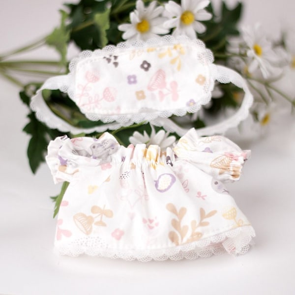 Dukke Klær Kostyme Dukke Sove Nattkjole/Øyemaske nightdress/eye mask nightdress/eye mask