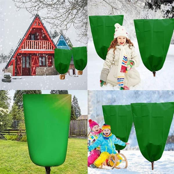 Frostskydd - 2 Stycken - Växtskydd - Frostskyddsfleece - Växtskydd - Växtskydd...