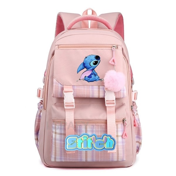Ny Lilo & Stitch Stitch Stitch Skoletaske Student Rygsæk Rygsæk #12