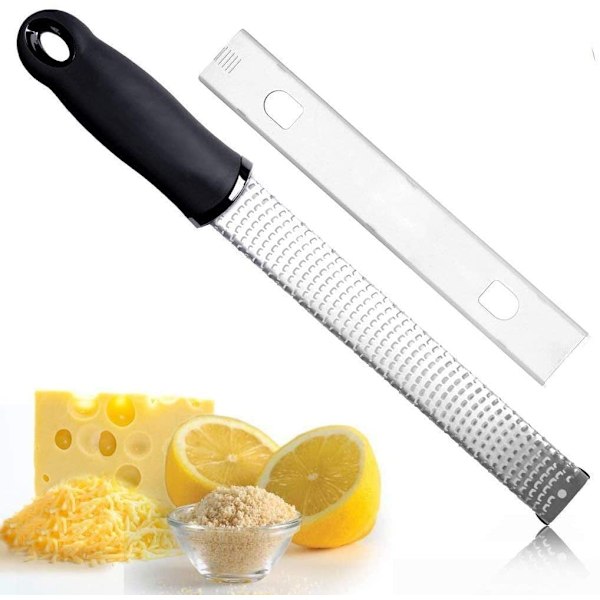 Rustfrit Stål Citrus Citron Zester, Opvaskemaskine Sikker
