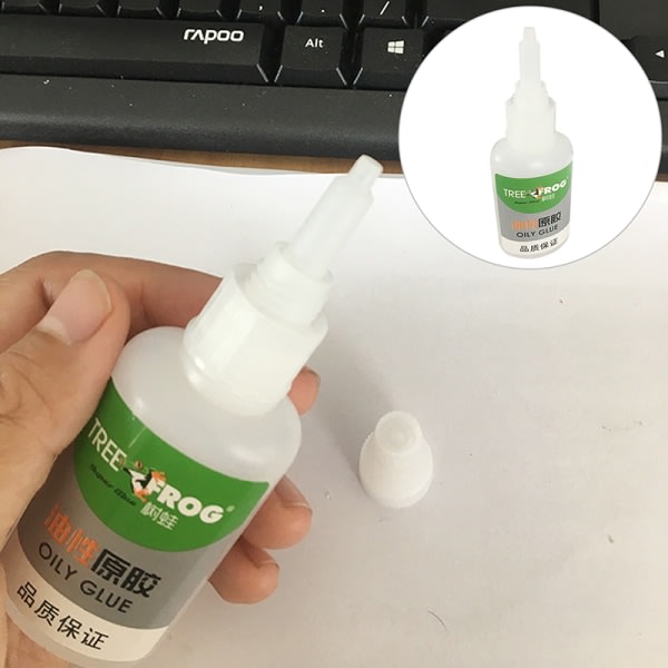 50g 502 vahva Super Glue Flytande Universal Lim Adhesive Offic White 1kpl