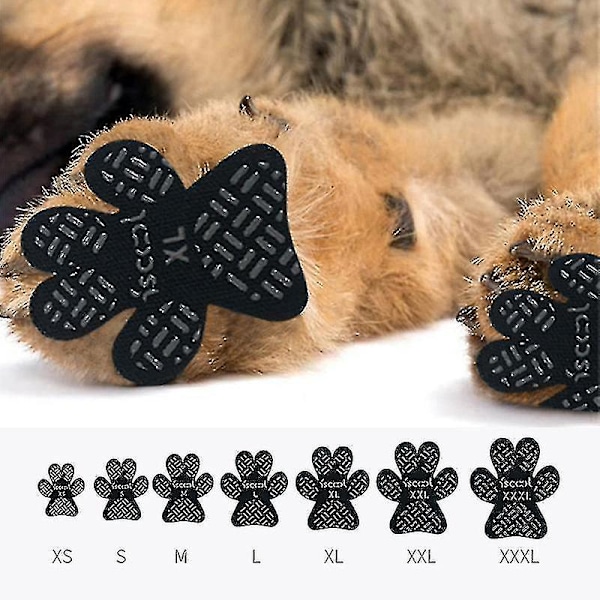 Hund Anti-Slip Pads Vattentäta Tasskydd Självhäftande Skor Stövlar Strumpor Ersättningsfotplåster För Att Förhindra Att Hundar Halkar 1 set 1 set 1 set XS