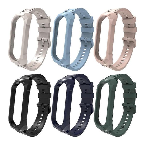 Modeur Armbånd Justerbart Vandtæt Blødt Bælte til Mi Band 8_tfrf