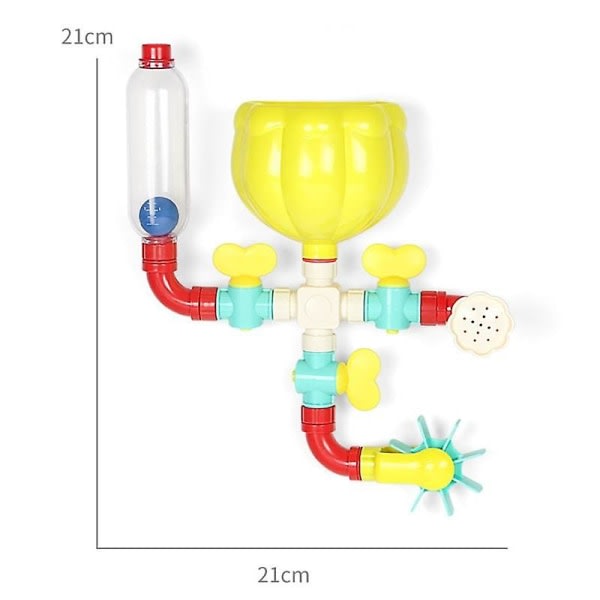 Leksaker for badleksaker for småbarn , badleksaker for barn med rolige widgets Squirters Waterfall Toy|Badleksak null ingen