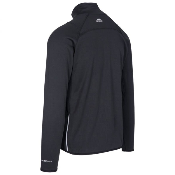 Trespass Herre Whiten Langærmet Quick Dry Active Jacket XS Bla Sort XS zdq