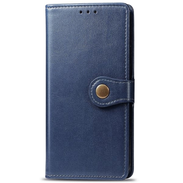 Case för Iphone Se 2020/8/7 Etui Cover Retro Flip Wallet Magnetic Bumper Flip Pro Tective - Blå null ingen