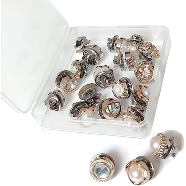 Brosche Knapper 20-pak