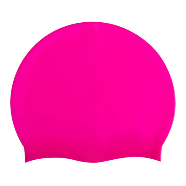 CDQ Cap för vuxna ja enfärgad ren högelastisk silikon pink
