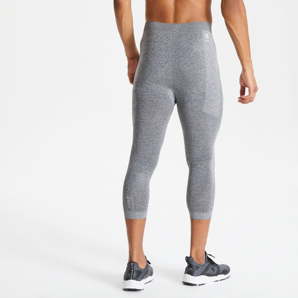 Dare 2B Mens In The Zone 3/4 Base Layer Leggings XL-XXS Charcoa Charcoal Grey Marl XL-XXS zdq