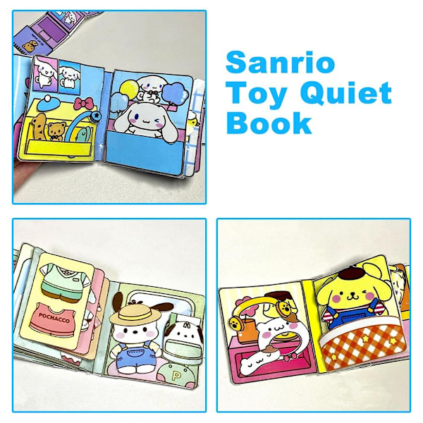 Diy Stillebog Sanrio Doudou Bok Pædagogisk Kuromi Hjemmelavet Bo - Perfet Pacha Dog one-size
