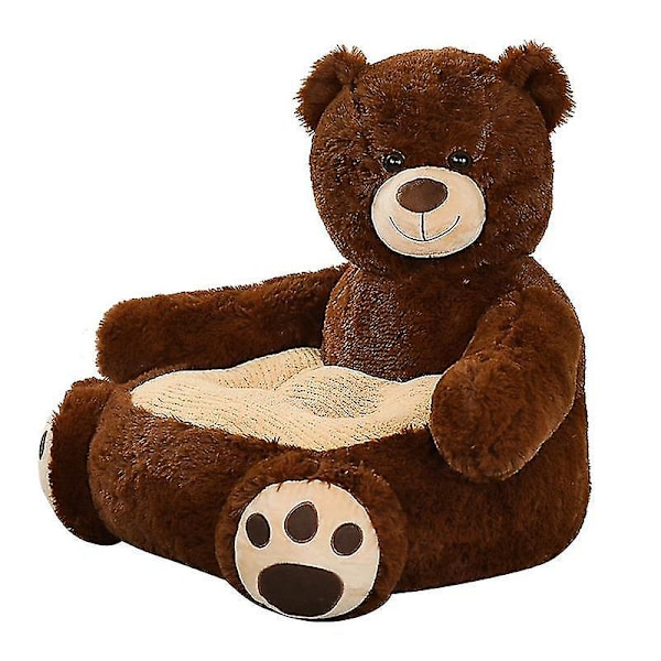 Vauvan sohva nojatuoli huonekalu Dark Brown Bear