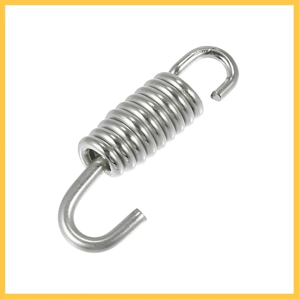 Universal Motorcycle Exhaust Spring 40mm Stainless Steel Pipe Hook Accessory