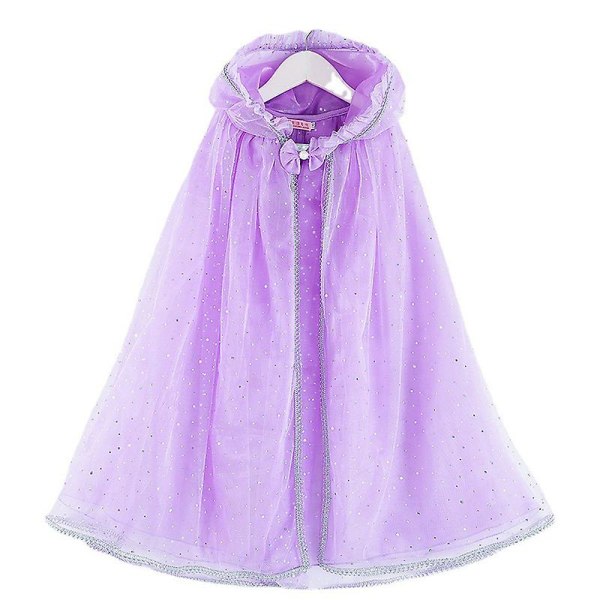 Ariel Dress Cosplay Kostymer Halloween The Mermaid Princess Skirt Ariel Princess Dress Halsband Örhänge Crown Ig Magic Stick Cloak 130 zdq