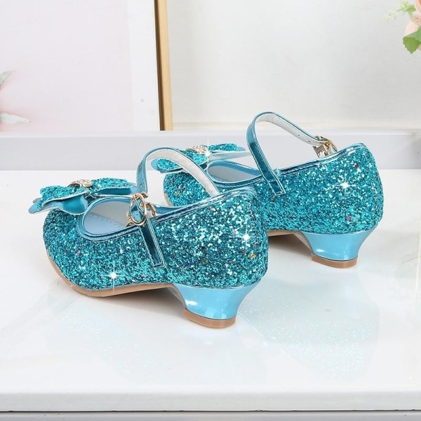 Prinsesse Elsa sko til børn, festsko til piger, rosa, 21,5 cm / størrelse 35 21.5cm / size35