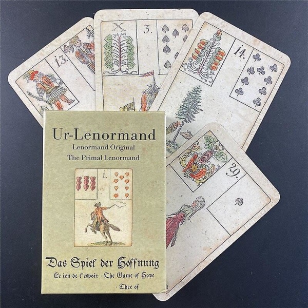 Tarotkort steampunk tarotbordsdäck brädspelskort för familjesammankomster som spelar kortspel Mts08 zdq