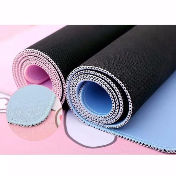 ?verdimensionerad musmatta med tecknad natur Laptop Locked Edge Soft Pad G?ss 800*300*2mm