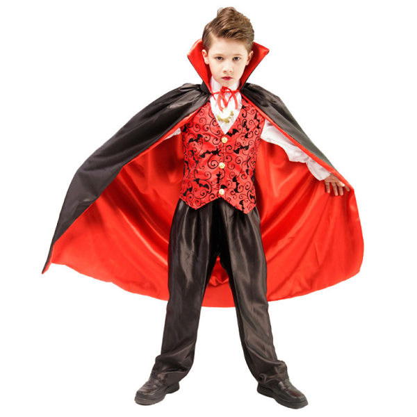 CDQ Halloween Skräck Barn Kostym Maskerad Cosplay Kostym Sta