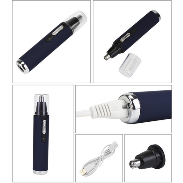 Laddbar näshårstrimmer / örontrimmer 2i1