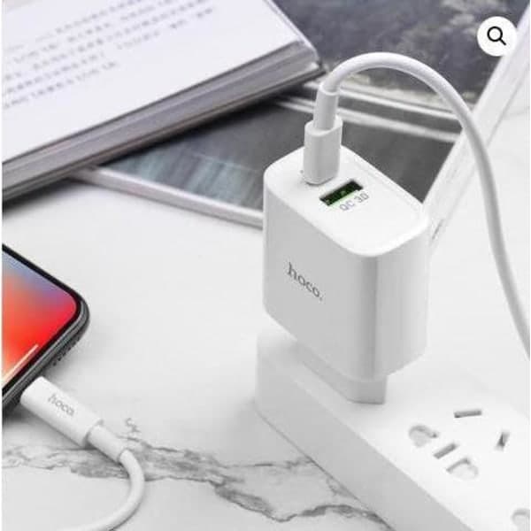 18W Superrask lader Kompatibel med iPhone Type C til Lightning zdq