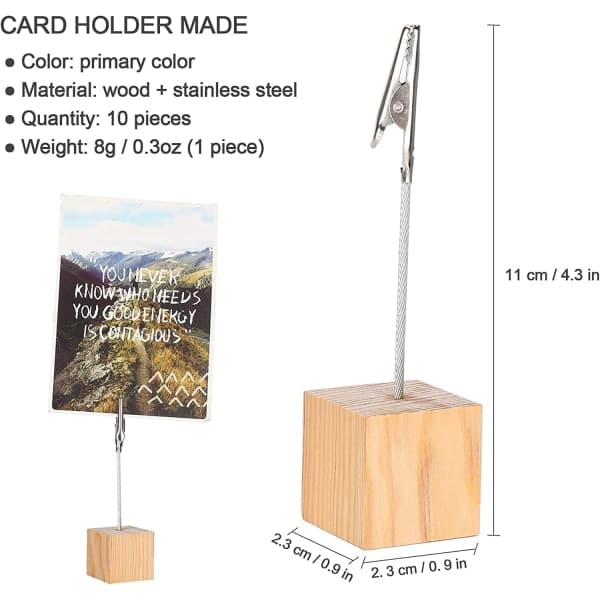CDQ 20 stk. Memo Clip Holder