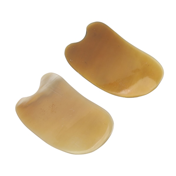 2 stk. Gua Sha Ansigtsværktøj Gua Sha Skrabningsmassageværktøj Guasha-bræt til Hals Ansigt Ryg Håndled Skuldre Fod