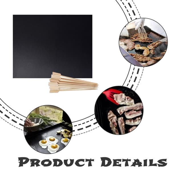 Non-stick Grillmatte Ovnmatte & Bakematte - Non-stick 2-PACK GRILLMATTE 2-PACK GRILLMATTE