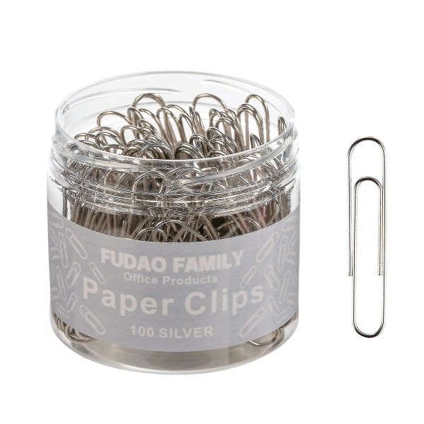 Klips El-pläterad Silver Klips 50mm zdq