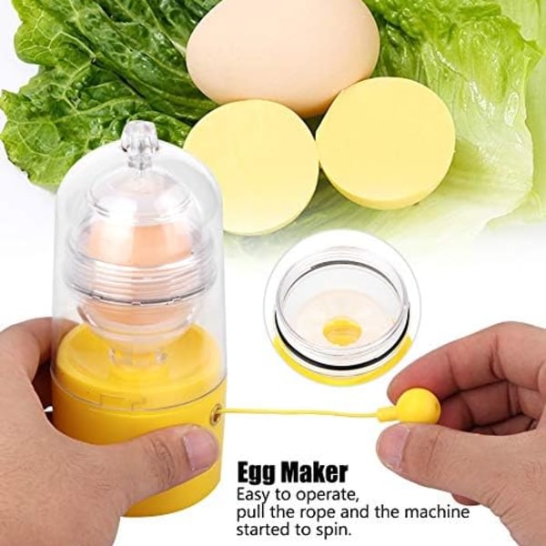 CDQ Egg Maker, Vispa Hånddrevet Golden Egg Maker Yolk White Mixer Kitchen Aid