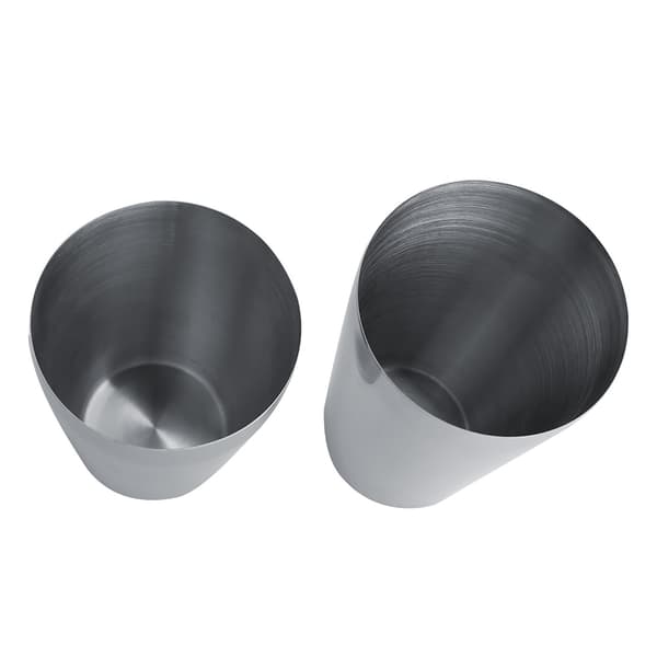Rostfritt stål vin cocktail shaker set blandning gör drickbehållare barutrustning (800/600ml)