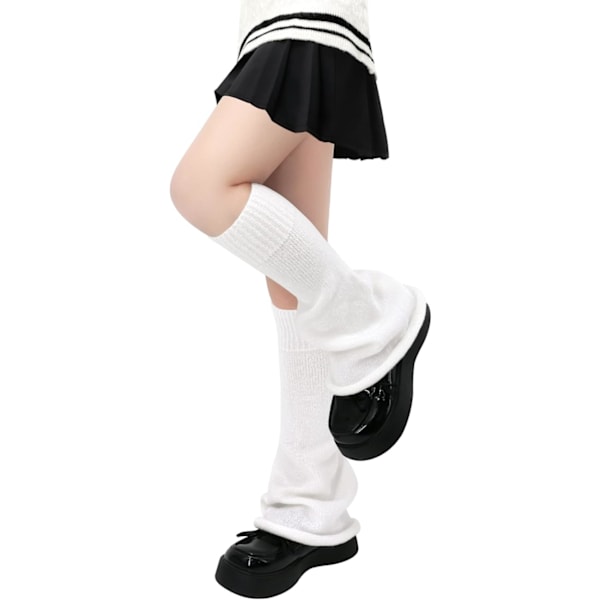Säärystimet Kawaii Säärystimet Y2K Harajuku Säärystimet Tytöille Naisille Gyaru Söpöt Säärystimet Goth Lolita Asusteet