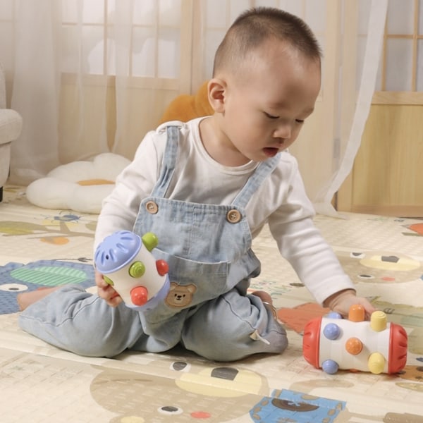 Nyt Legetøj Rulle Rulle Tryk Baby Børnelegetøj