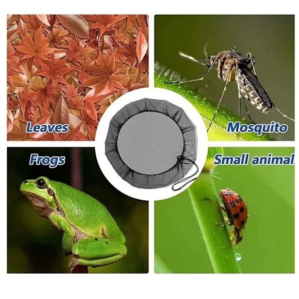 4-pack skyddande nät för regntunna Diameter 85 cm