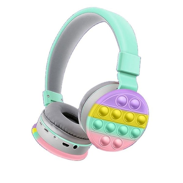 Gaming Headset Headset, Headset med brusreduksjonsmikrofon og lys, Headset med stereo surroundlyd, over-ear høres for