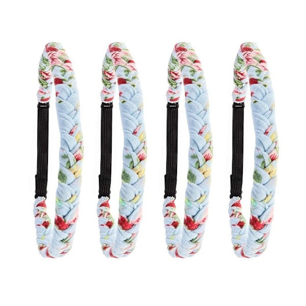 4 stk. Blomsterhodebånd, Justerbare, Jentebursdagsgaver