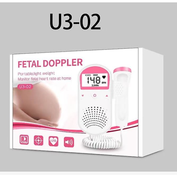Meitonkin Euk-yk2 Home Fetal Doppler, Pocket Baby Heart Monitor,