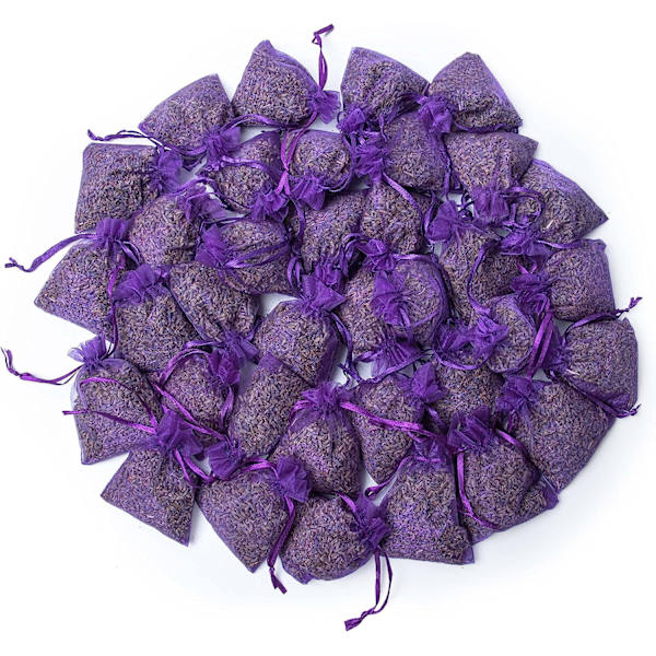 25 Pakk Lavendelduftende Poser, Organzapose