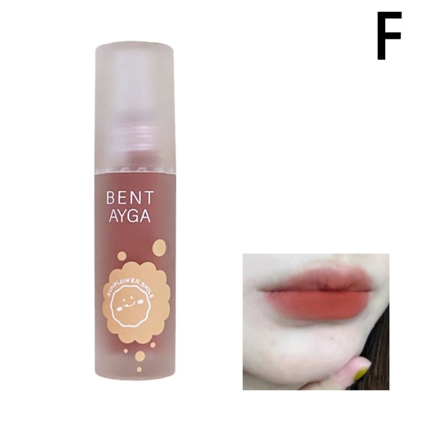 Mousse Matte Lip Mud Høy pigmentert Vanntett Langvarig Lepper 06 2g