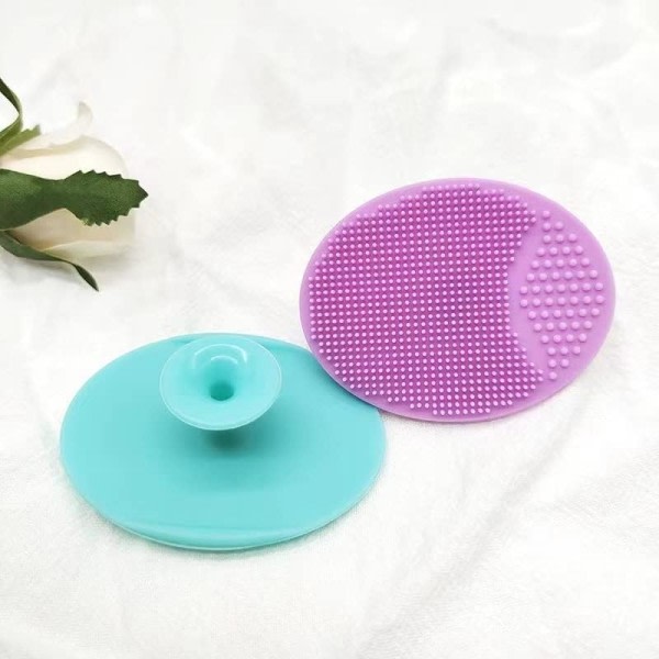 Baby , Baby Cradle Cap Borste, Silikonmassageborste, Silikon Scrubbers Exfoliator Borste