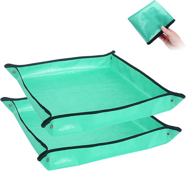 WANLING-2 stk Plantematte Sammenleggbar Hage
