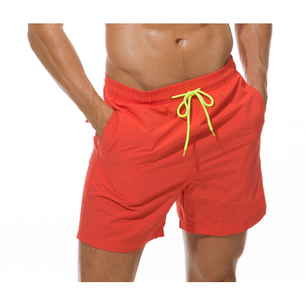 Wekity badbyxor for mænd Quick Dry strandshorts med blixtlåsfickor og mesh (YKC03) zdq